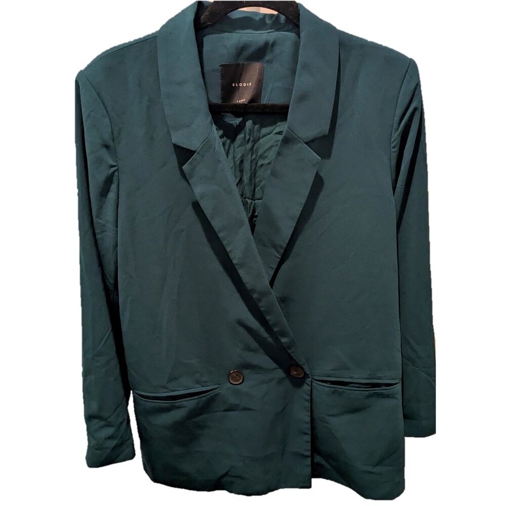 Elodie dark green blazer Large